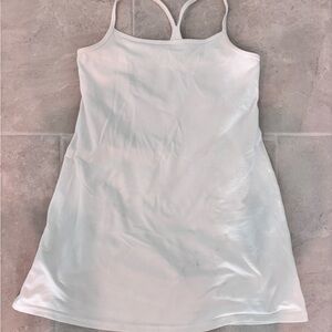aerie White Mini Dress Tank